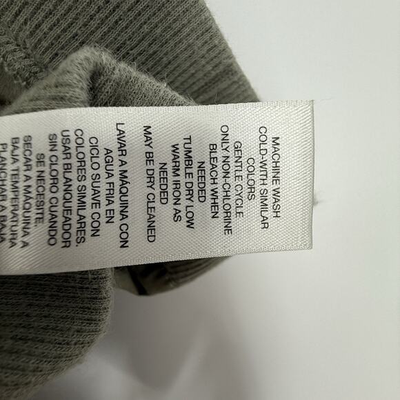 Chicos 0.5 size Small Fitigues Christa Straight Leg Capri Crop Pants Olive Green - Picture 6 of 9